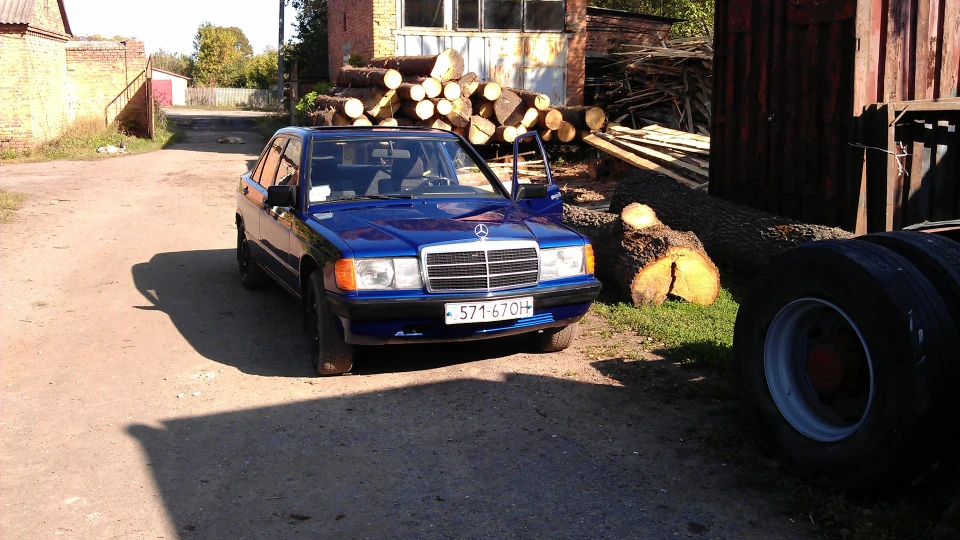Mercedes-Benz 190 (W201) Синій металік 2