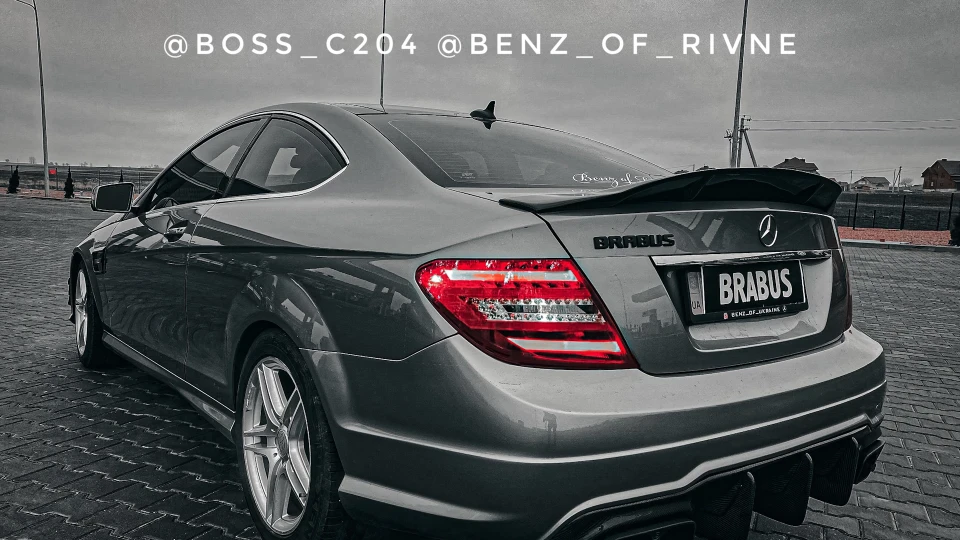 Mercedes-Benz C-Class Coupe Барбос)