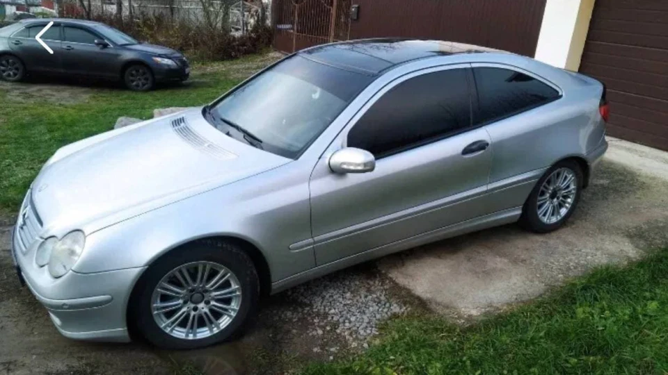 Mercedes-Benz C-Class Sportcoupe 2.3 турбо-гармата 2