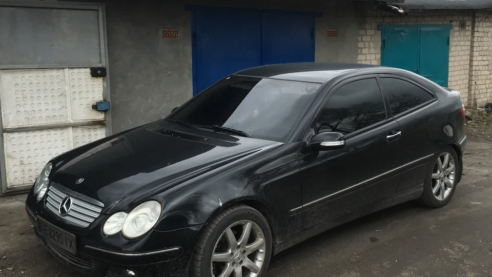 Mercedes-Benz C-Class Sportcoupe Чорний біс ) 2