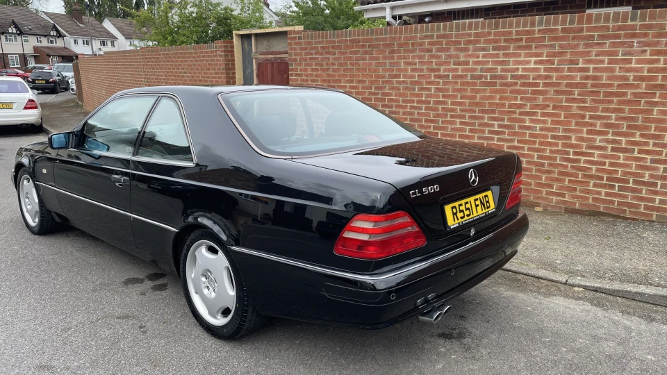 Mercedes-Benz CL C140 кабася 2