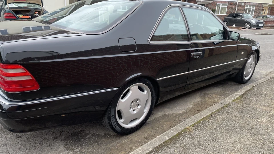 Mercedes-Benz CL C140 кабася 3