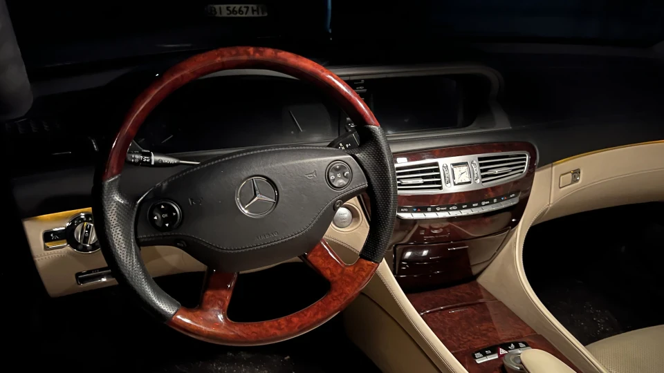 Mercedes-Benz CL Чорний 2