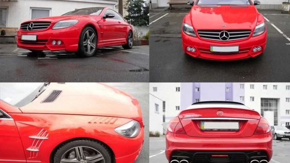 Mercedes-Benz CL red bison 2