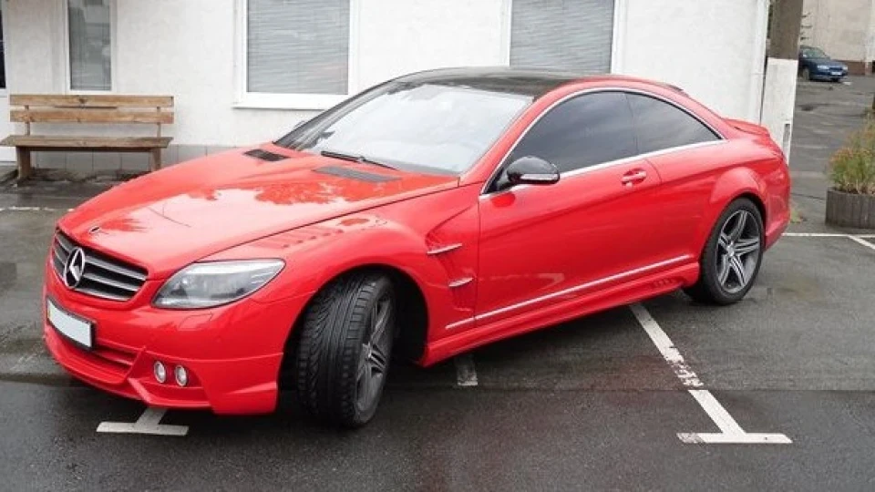 Mercedes-Benz CL red bison 3