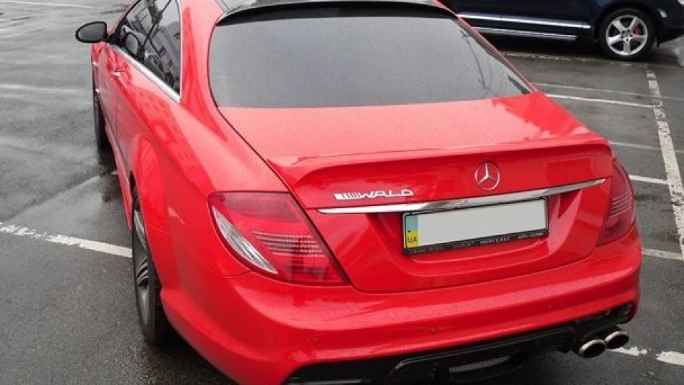 Mercedes-Benz CL red bison 4