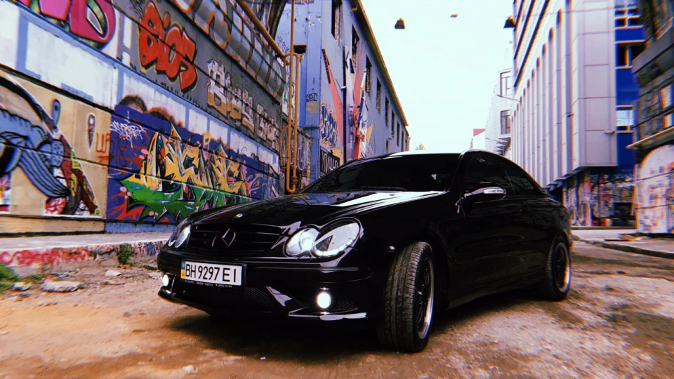 Mercedes-Benz CLK ЧОРНИЙ МУРЗИК 😈 2
