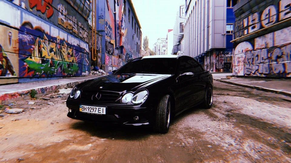 Mercedes-Benz CLK ЧОРНИЙ МУРЗИК 😈 4