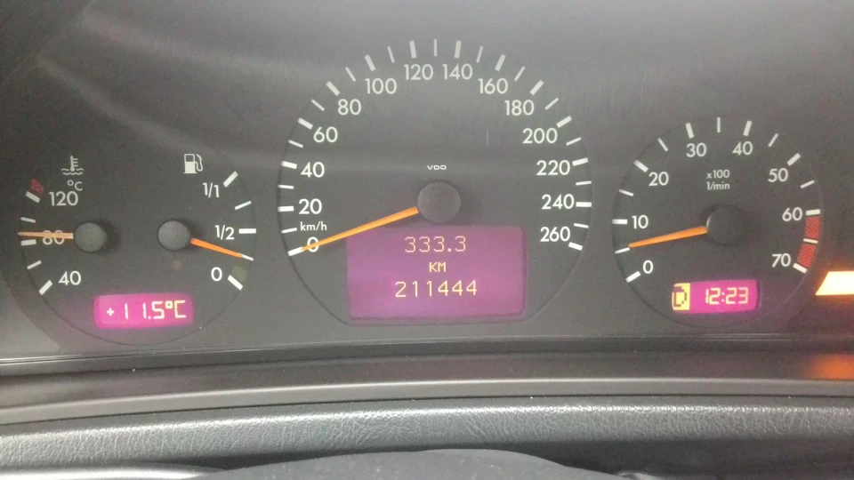 Mercedes-Benz CLK Синій копресор 2
