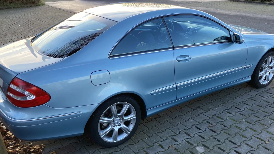 Mercedes-Benz CLK V6 на механіці