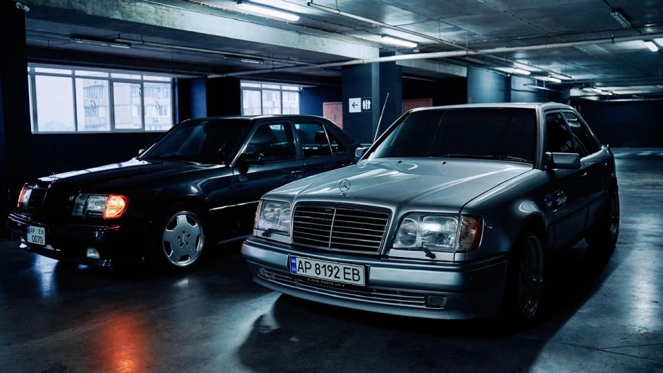 Mercedes-Benz E-Class сірий вовк 2