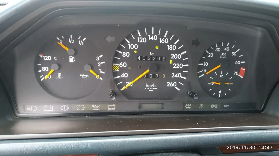 Mercedes-Benz E-Class Синій 2.8Б 4
