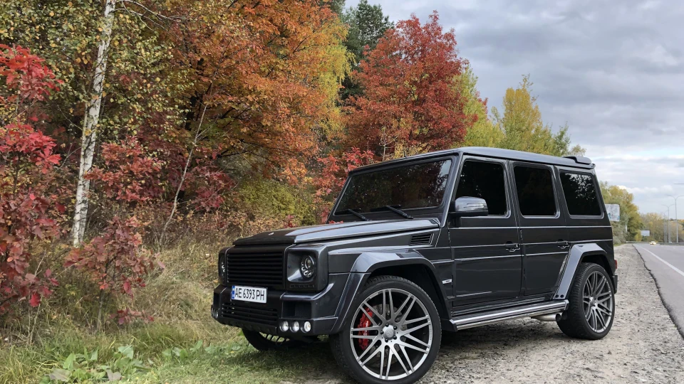 Mercedes-Benz G 55 AMG СІРИЙ КВАДРАТ