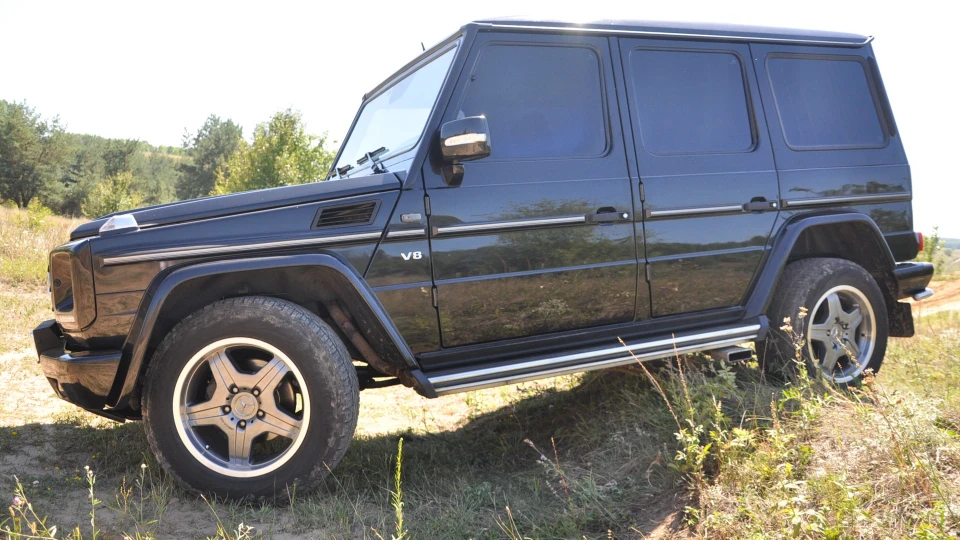Mercedes-Benz G-Class маленький танк 4