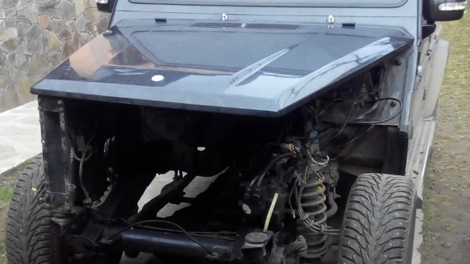 Mercedes-Benz G-Class swap OM613))) 2