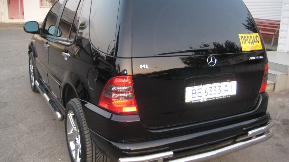 Mercedes-Benz M-class Красива проблема...