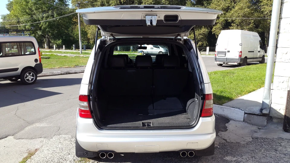Mercedes-Benz M-class V8 4.3 газ/бенз плеєра 4