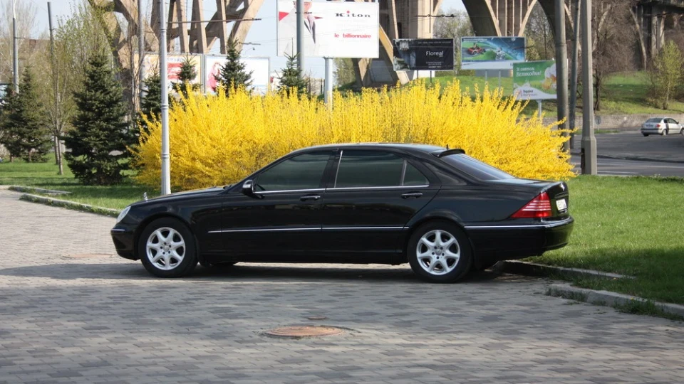 Mercedes-Benz S-Class Чорний 220-й 3