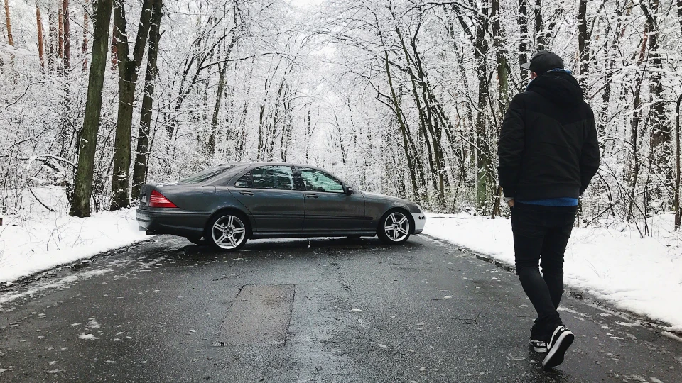 Mercedes-Benz S-Class Merc на Stance 4