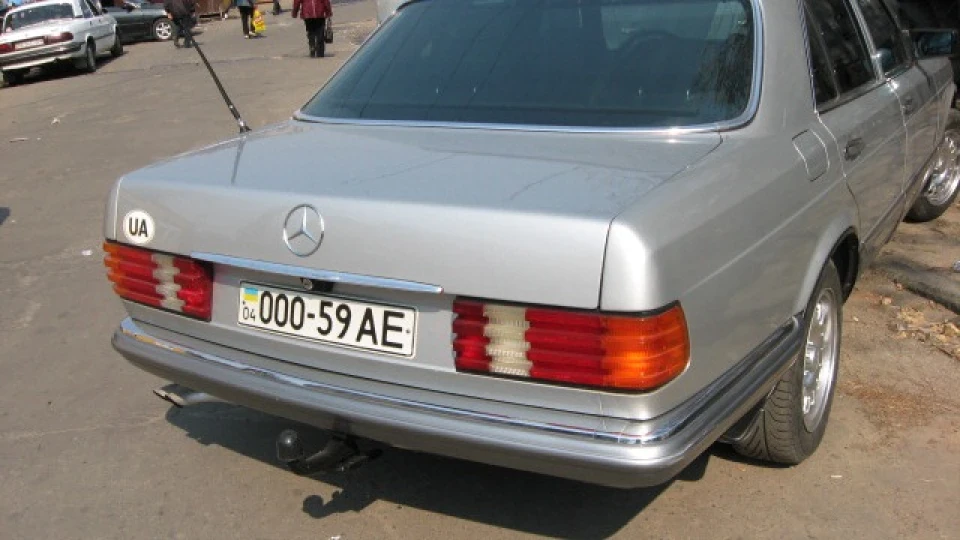 Mercedes-Benz S-Class Мерс-380SE 00059АЕ 3