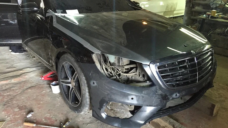 Mercedes-Benz S-Class переробляю у W 222 AMG 2