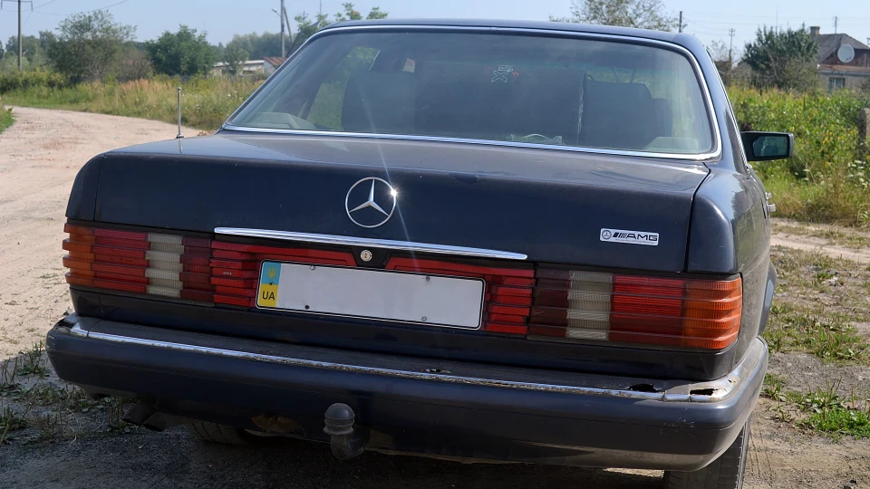 Mercedes-Benz S-Class Рестайл з 1985 на 1991 3