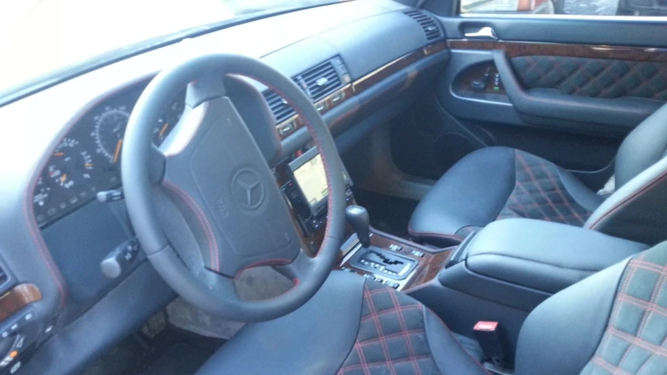 Mercedes-Benz S-Class S500 Long Борт Номер 1 2