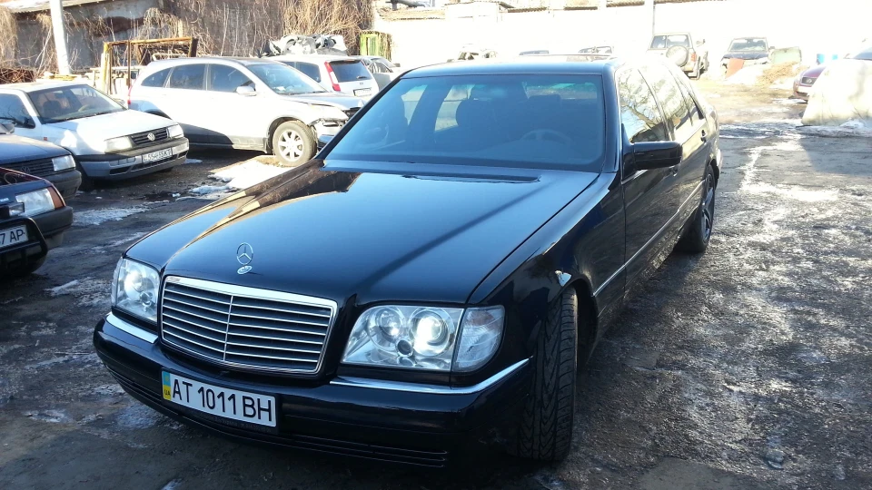Mercedes-Benz S-Class S500 Long Борт Номер 1 3