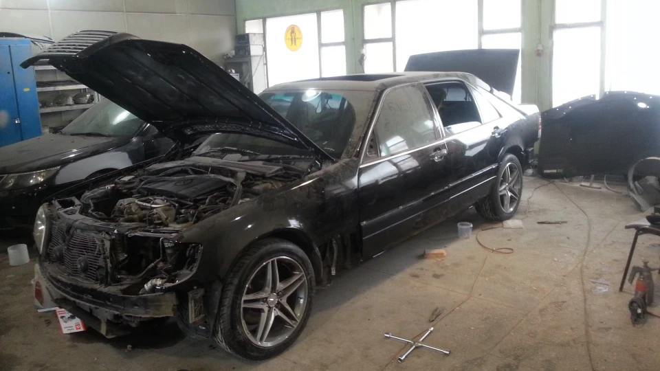 Mercedes-Benz S-Class S500 Long Борт Номер 1 5
