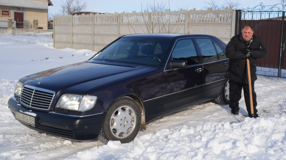 Mercedes-Benz S-Class Синій мурзик