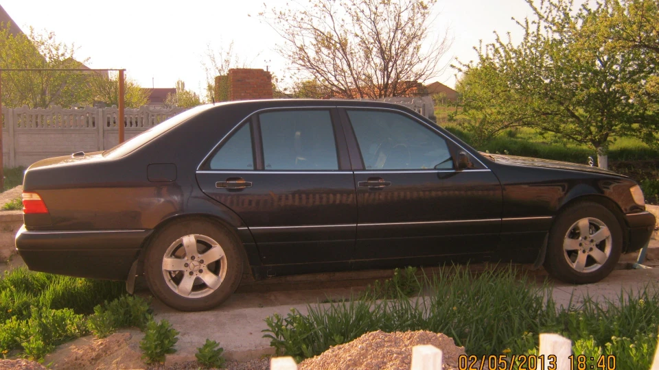 Mercedes-Benz S-Class Синій мурзик 2