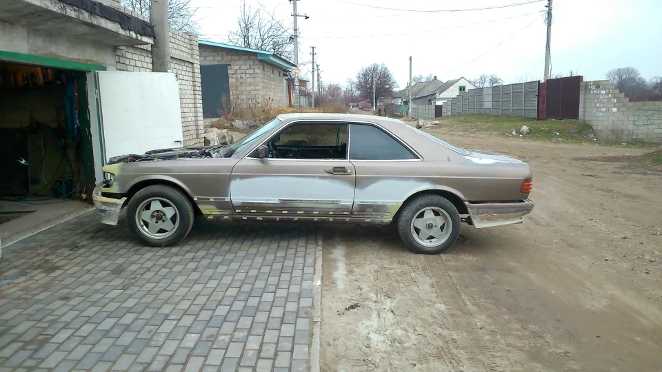 Mercedes-Benz SEC-Class Один з кращих.