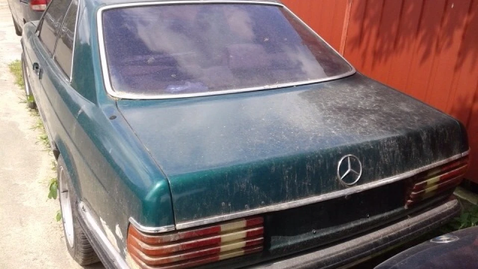 Mercedes-Benz SEC-Class ВІТЕРпочаток реставрації 5