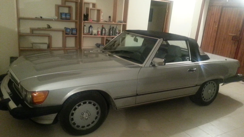 Mercedes-Benz SL-Class сірий металік, 5.6