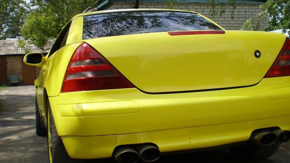Mercedes-Benz SLK Жовтий шершень ) 4