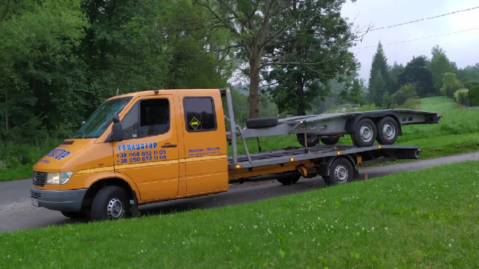 Mercedes-Benz Sprinter Евакуатор по Європе