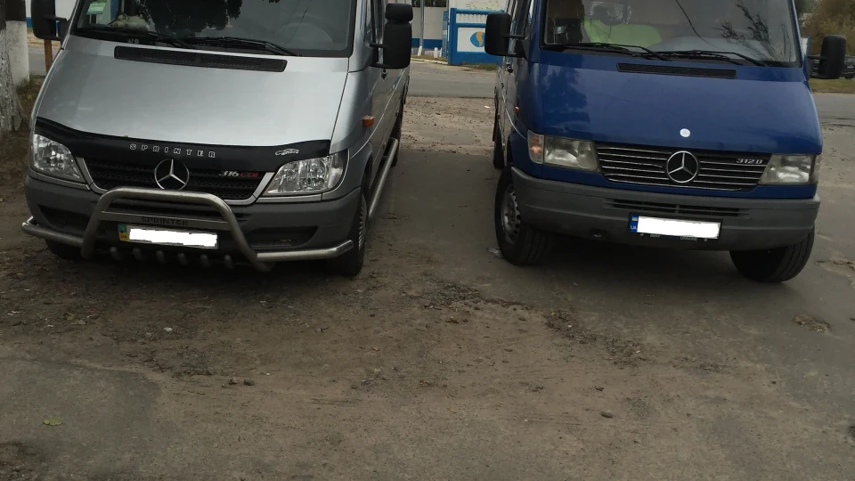 Mercedes-Benz Sprinter Синяк 3