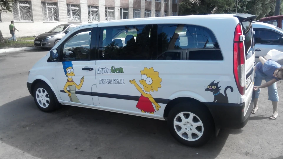Mercedes-Benz Vito КолишнійСімпсоноМобіль 2