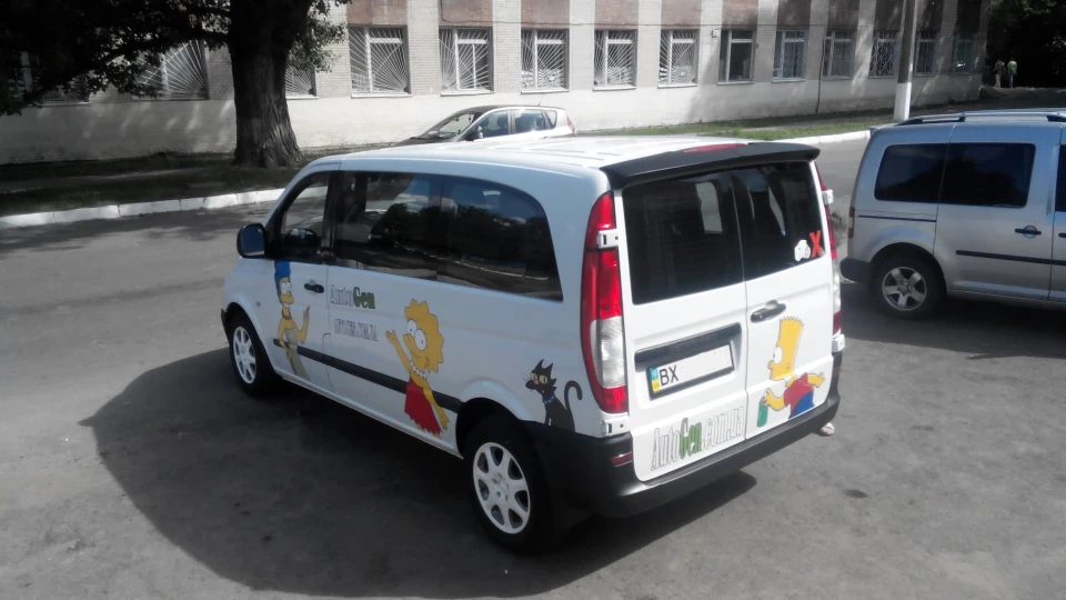 Mercedes-Benz Vito КолишнійСімпсоноМобіль 3