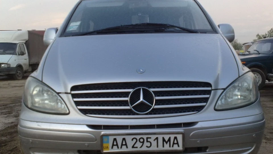 Mercedes-Benz Vito чисте срібло вищої пр 4