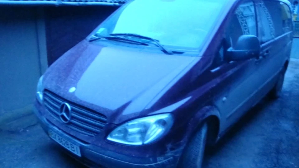 Mercedes-Benz Vito красний вильвет 2