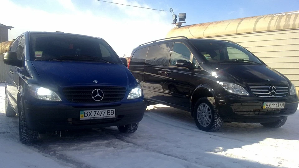 Mercedes-Benz Vito Молодший брат Viano 2