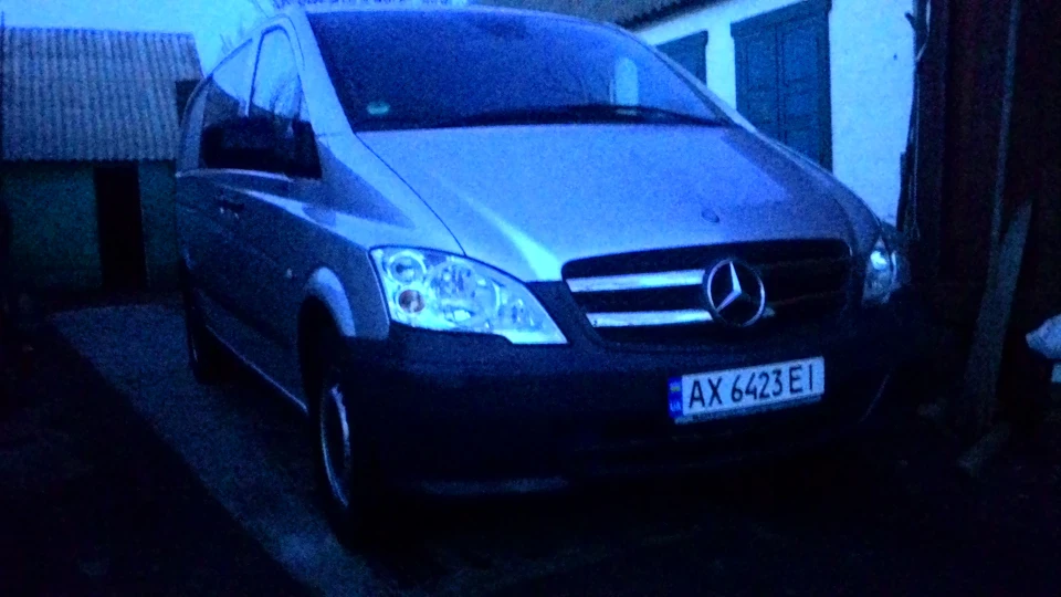 Mercedes-Benz Vito Працює під вантажем 2