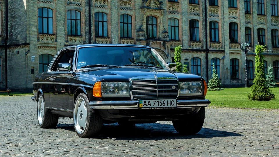 Mercedes-Benz W123 230CE, Airbag,Clima,ABS