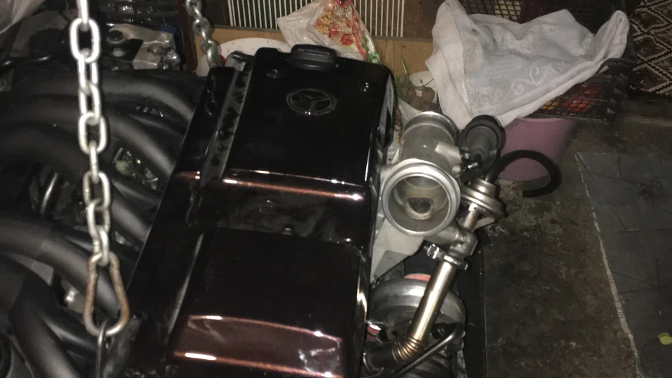 Mercedes-Benz W123 2,5 турбо ОМ 605.960 4