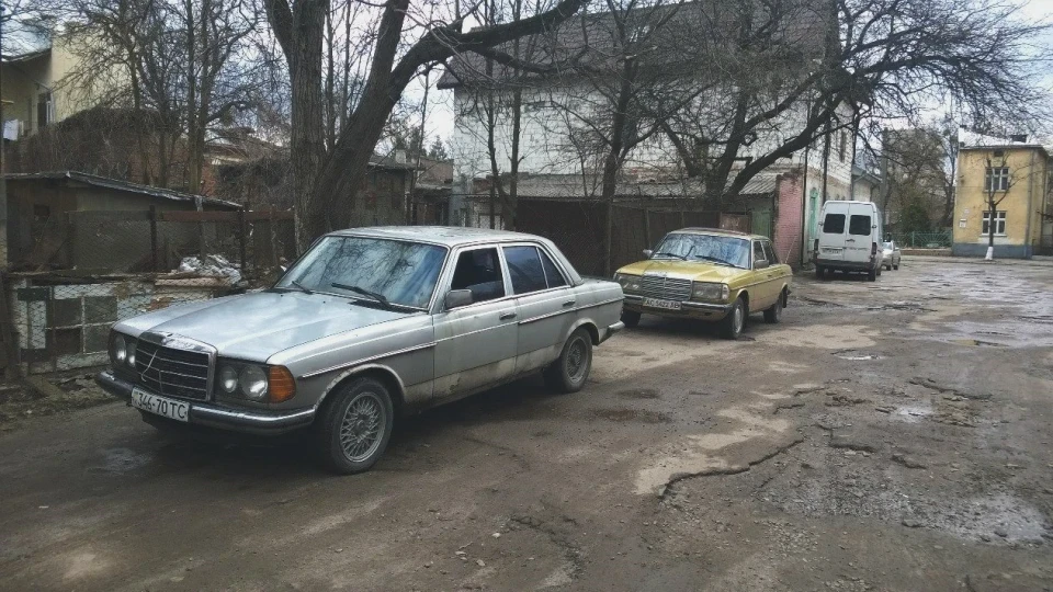 Mercedes-Benz W123 280E 50 відтінків сірого
