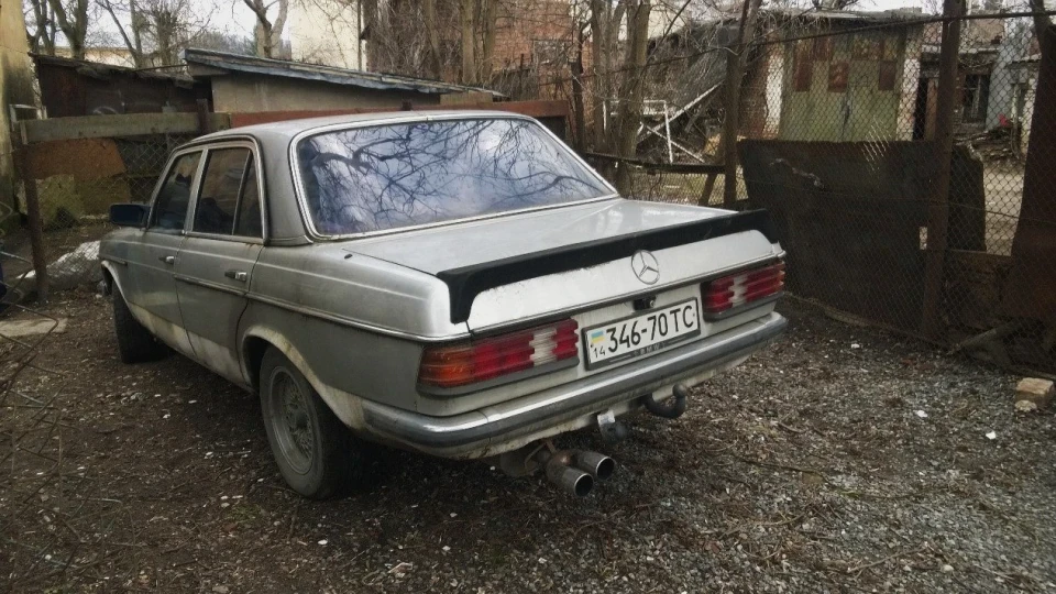Mercedes-Benz W123 280E 50 відтінків сірого 3