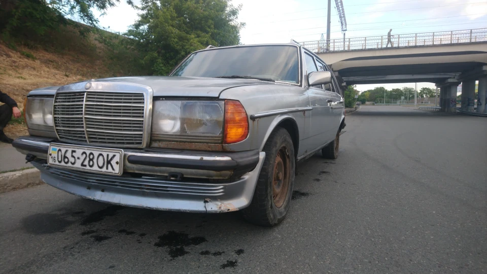 Mercedes-Benz W123 3.0 турбо дизель 3