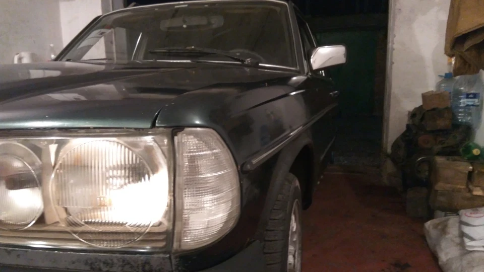 Mercedes-Benz W123 антуражний дракон