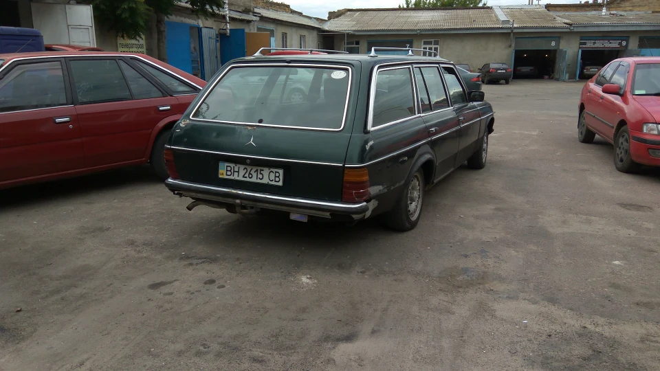Mercedes-Benz W123 антуражний дракон 4